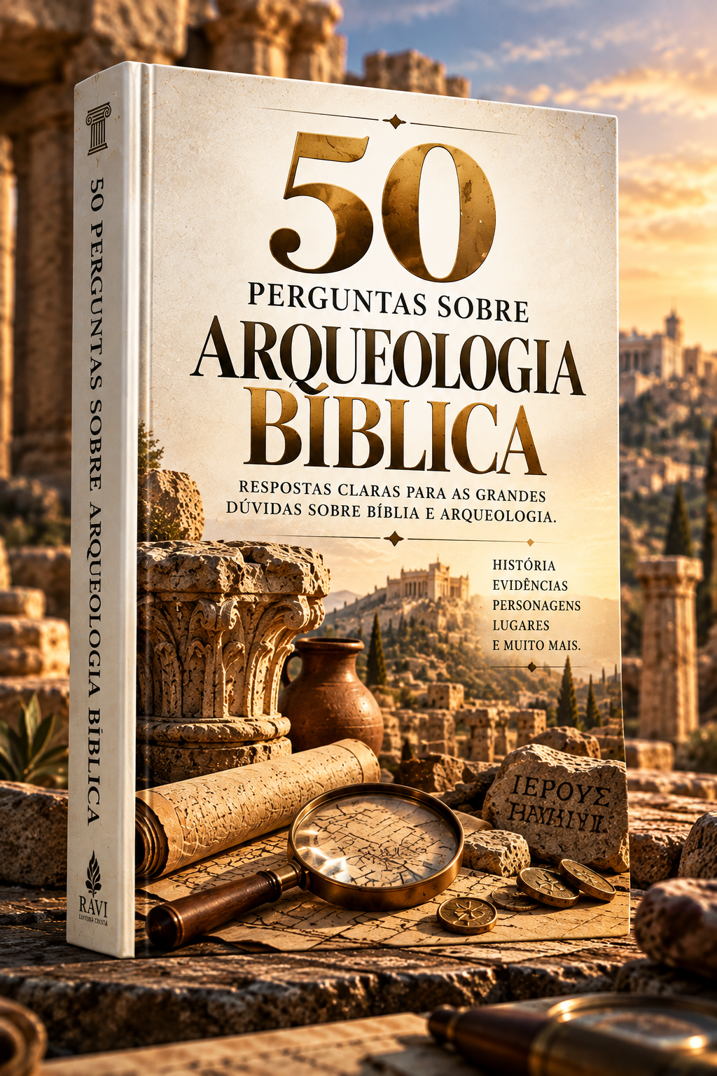 Capa do bônus: 50 Perguntas sobre Arqueologia Bíblica